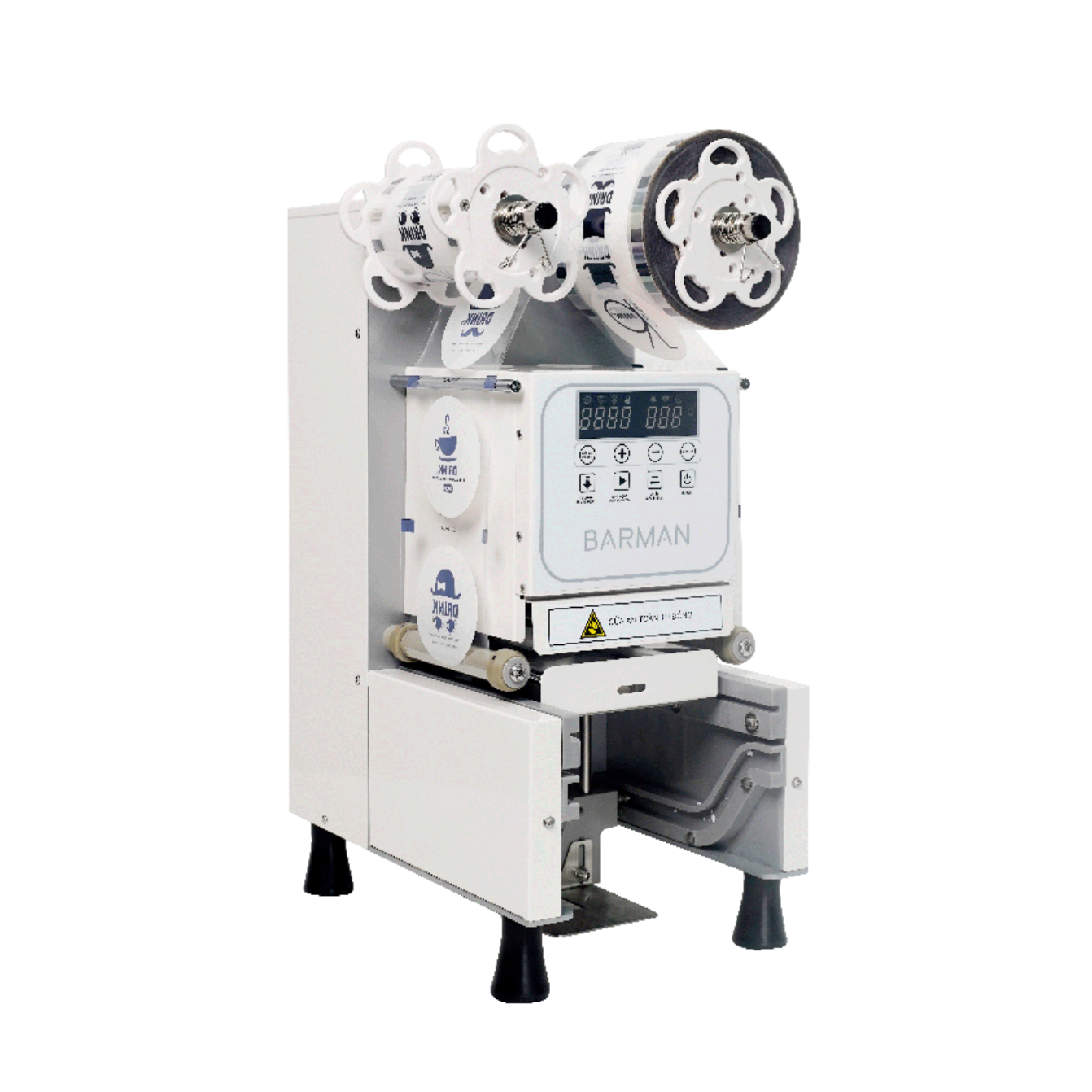 MÁY DẬP NẮP CỐC TỰ ĐỘNG BARMAN A - 95MM