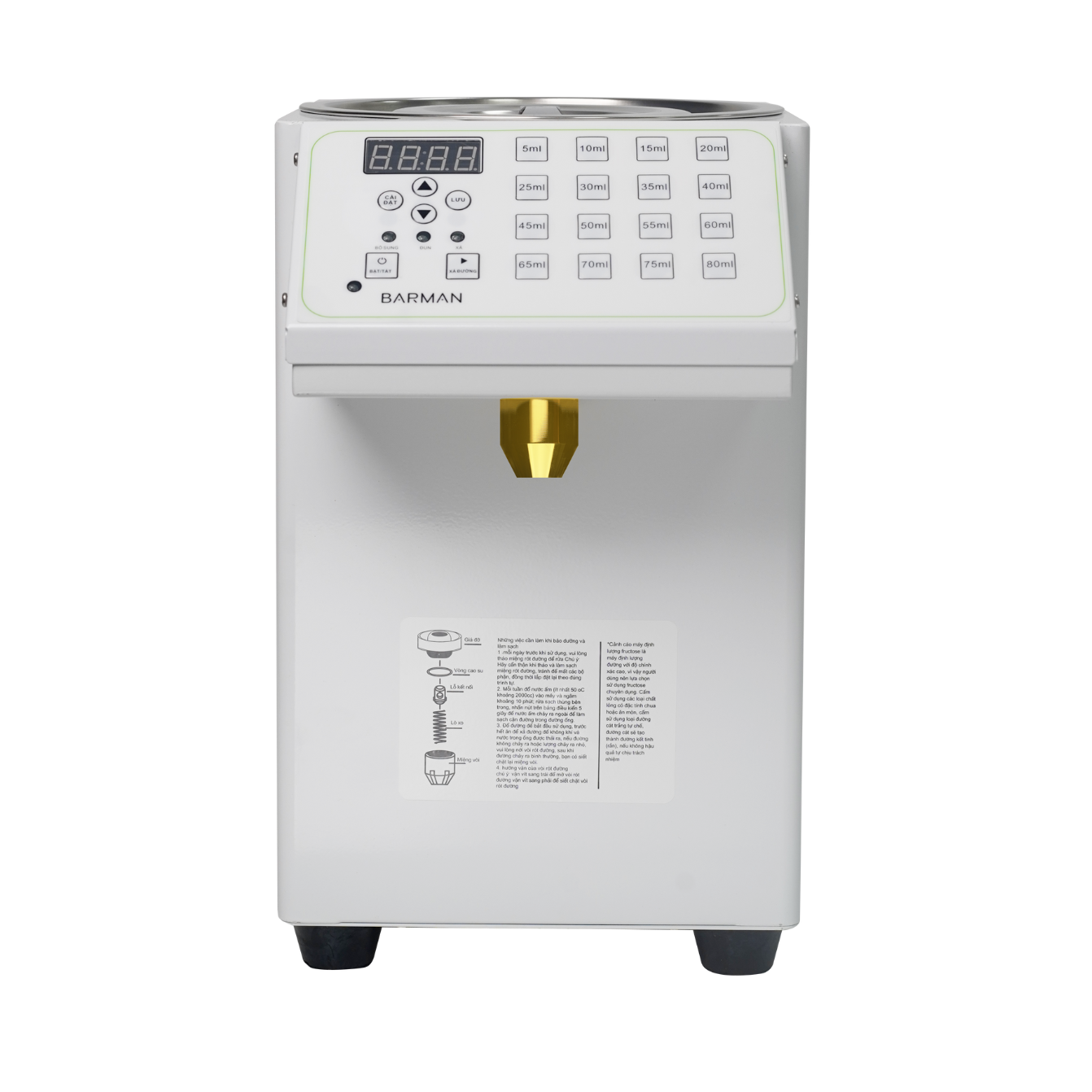 MÁY ĐỊNH LƯỢNG ĐƯỜNG TỰ ĐỘNG BARMAN B - 8L